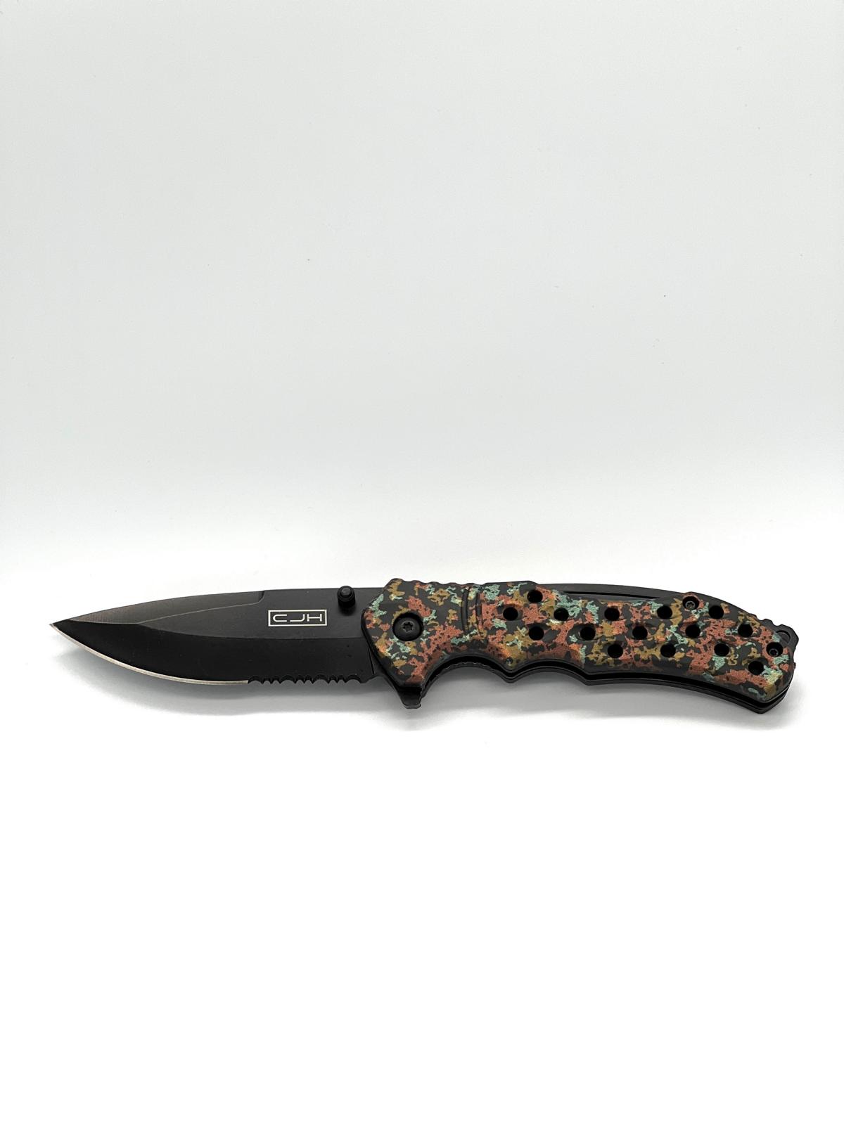 Einhandmesser metallic