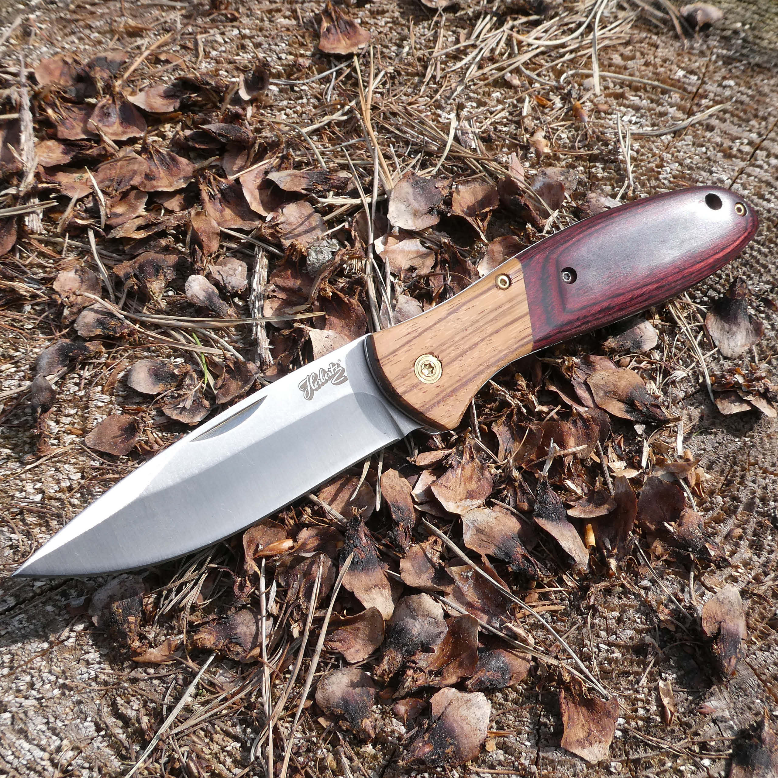 Taschenmesser, Holz