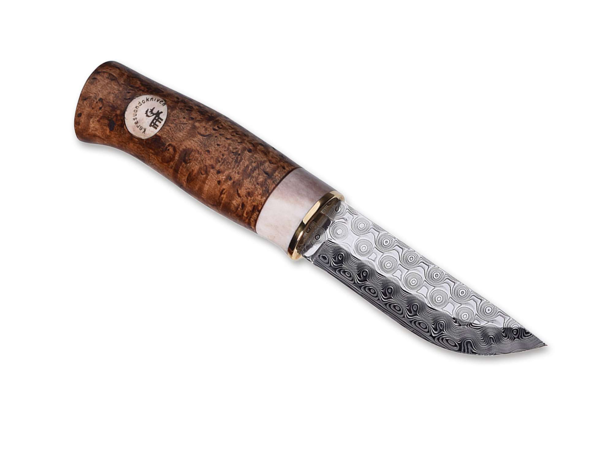 Älgen Brun Damasteel Rose