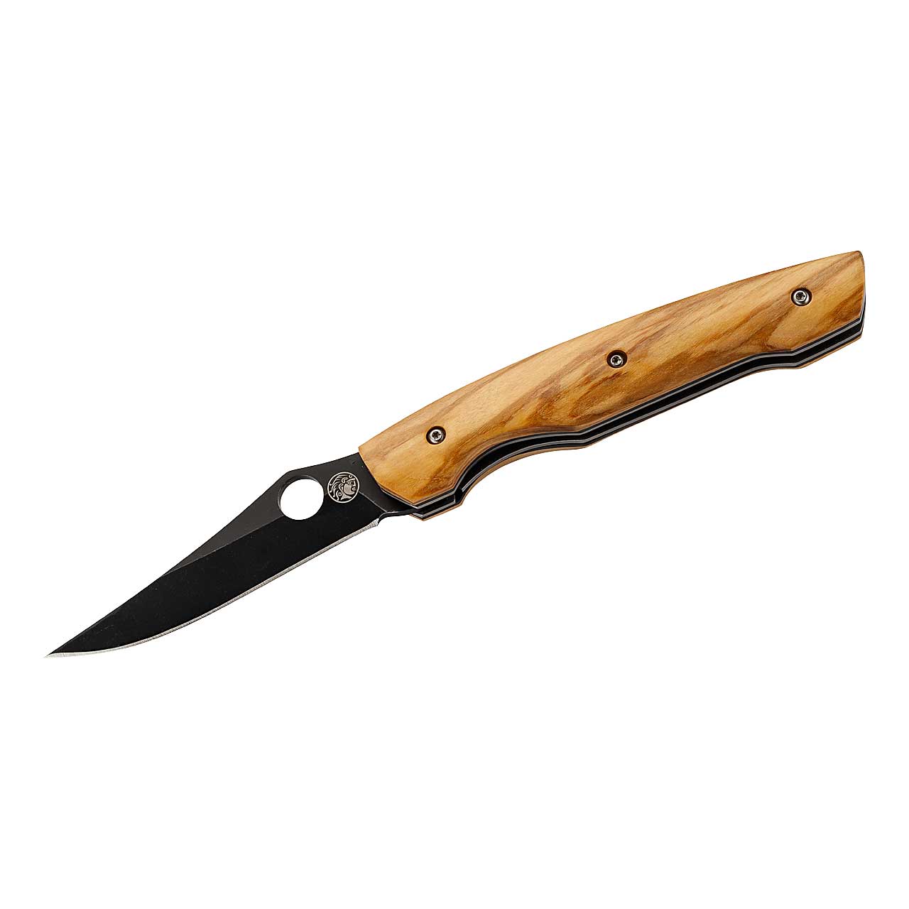 Einhandmesser Olive