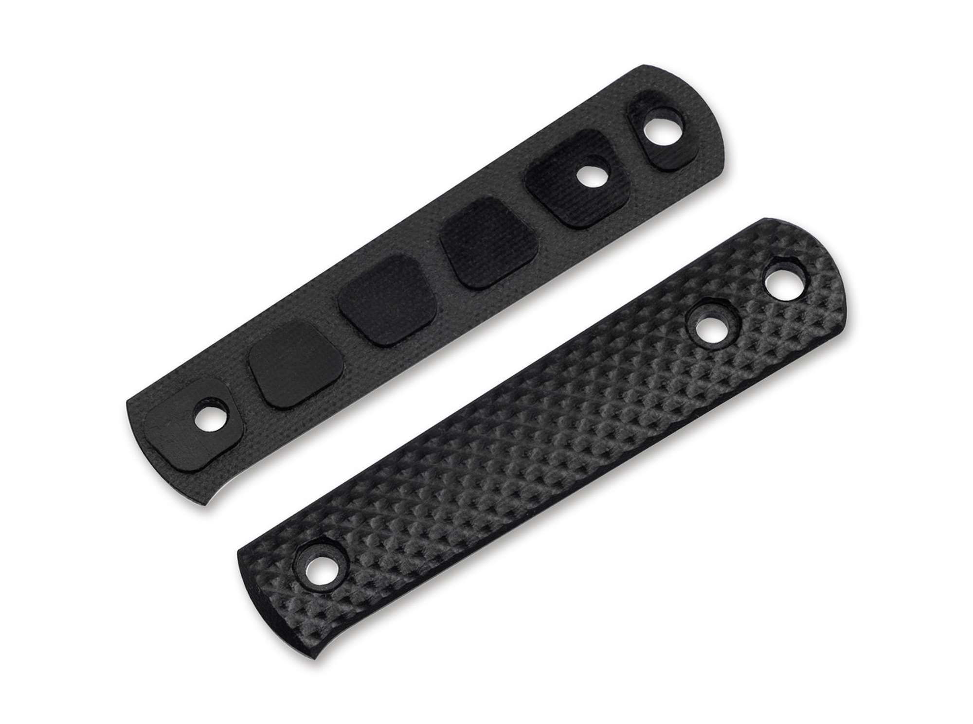 BFF Packlite Griffschalen G10 Schwarz Pyramid