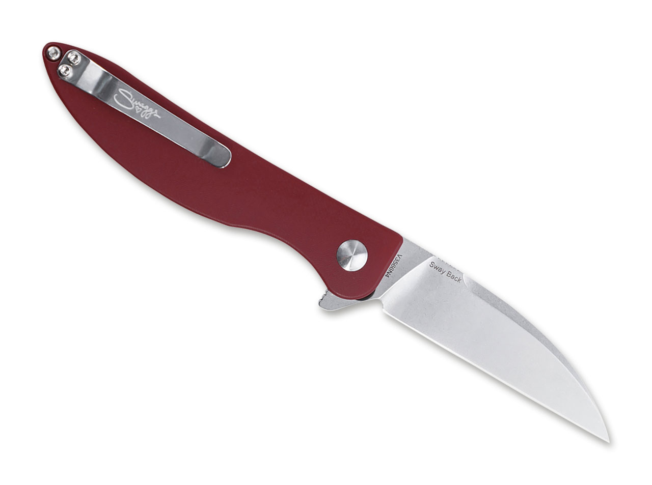 Swaggs Swayback Micarta Red