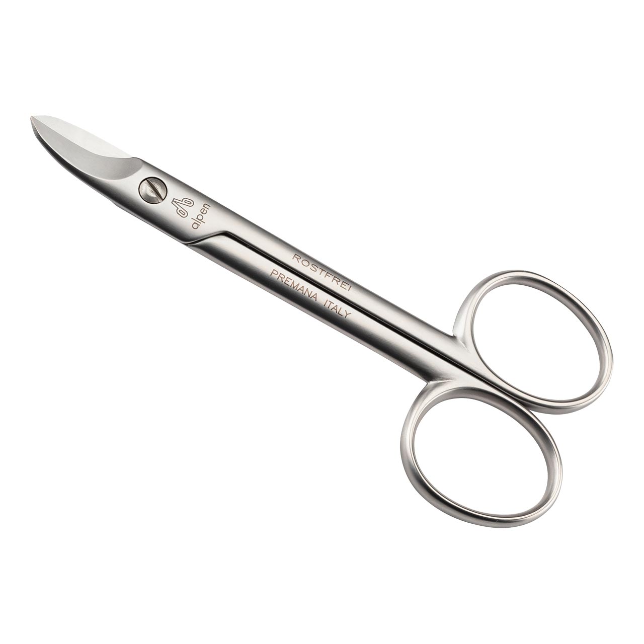 Fußnagelschere, rostfrei, mattiert, 10.5 cm Fußnagelschere, rostfrei, mattiert, 10.5 cm