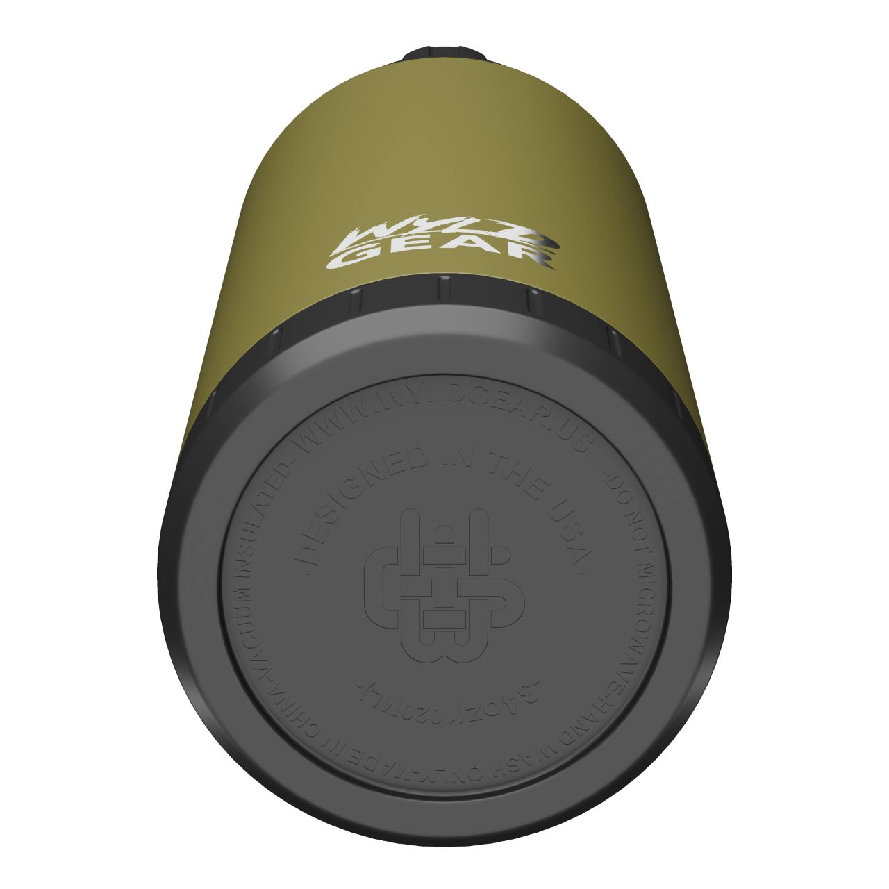 MAG FLASK 34 OZ (1005 ml), od green