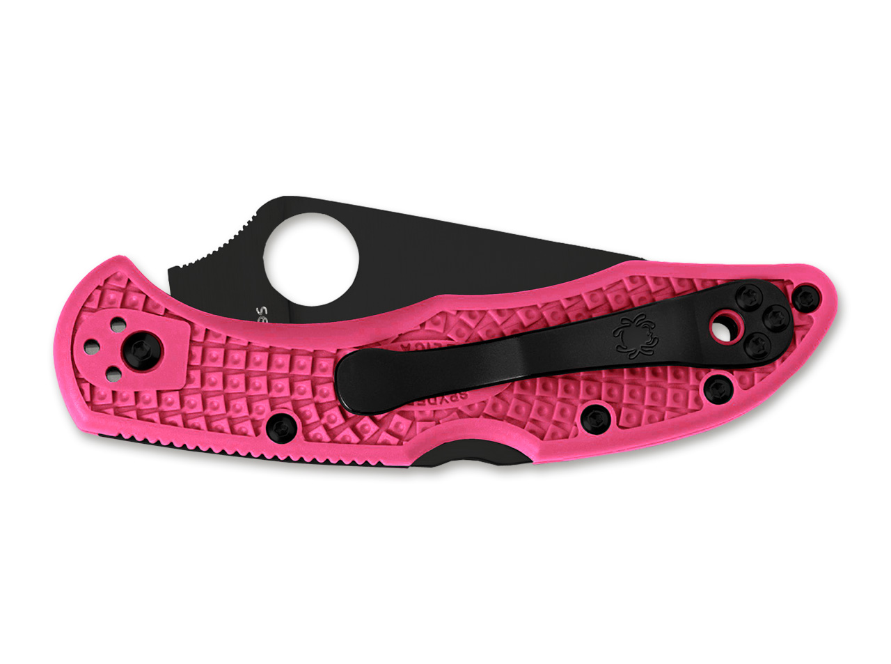 Delica Pink Heels Black Blade