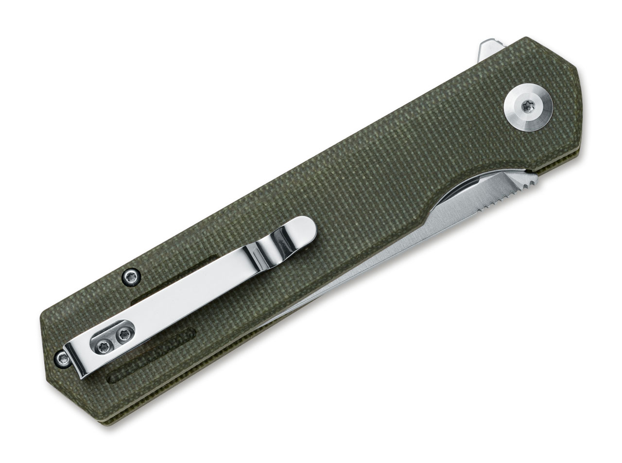 Revolver Micarta Green