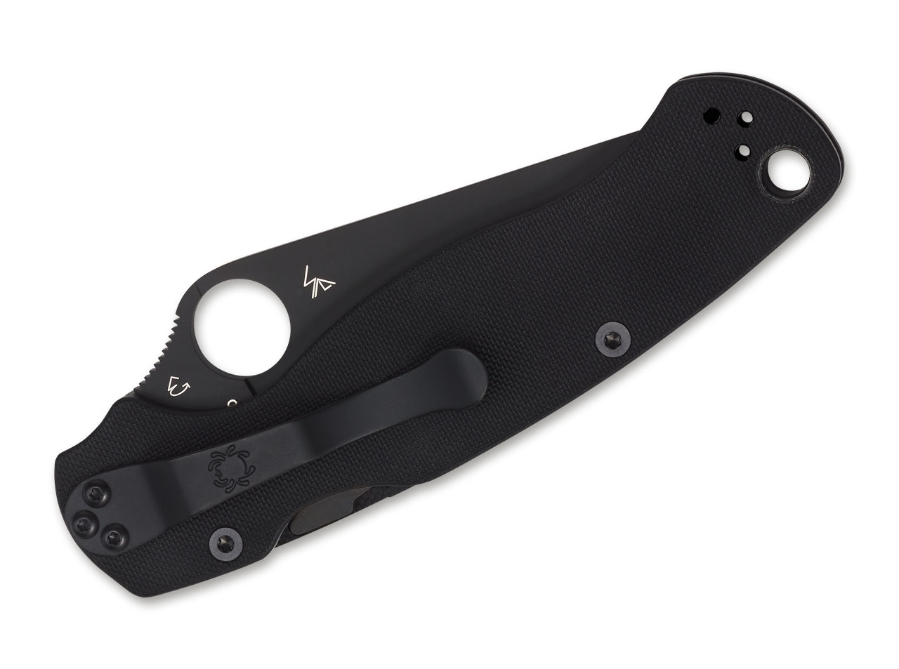 Para-Military 2 Black G10 Plain