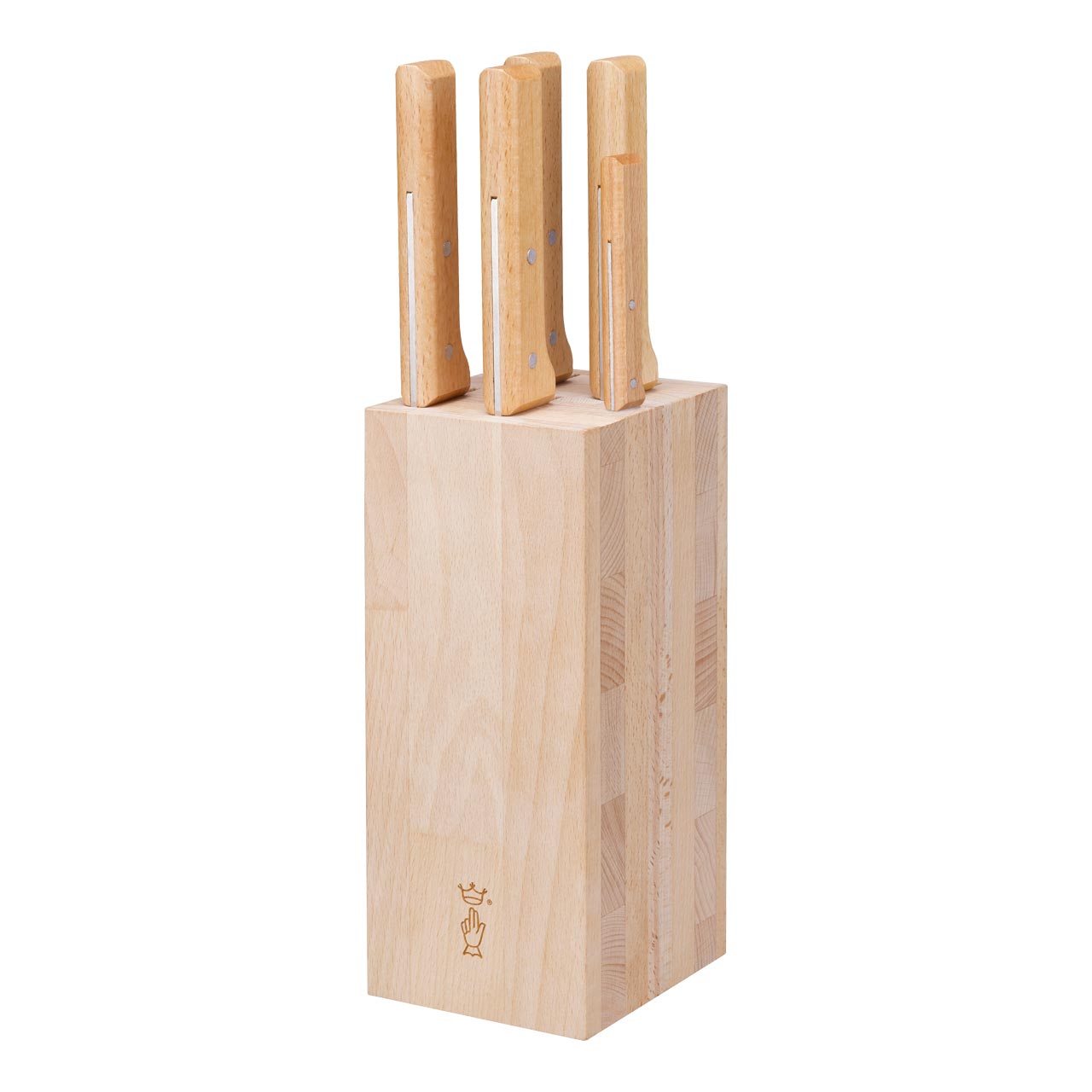 Messerblock PARALLELE BREAD mit 5 Messern