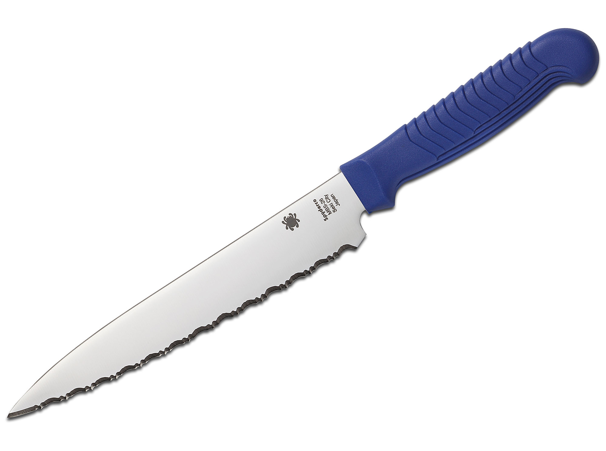 Allzweckmesser 6" Serrated Blau