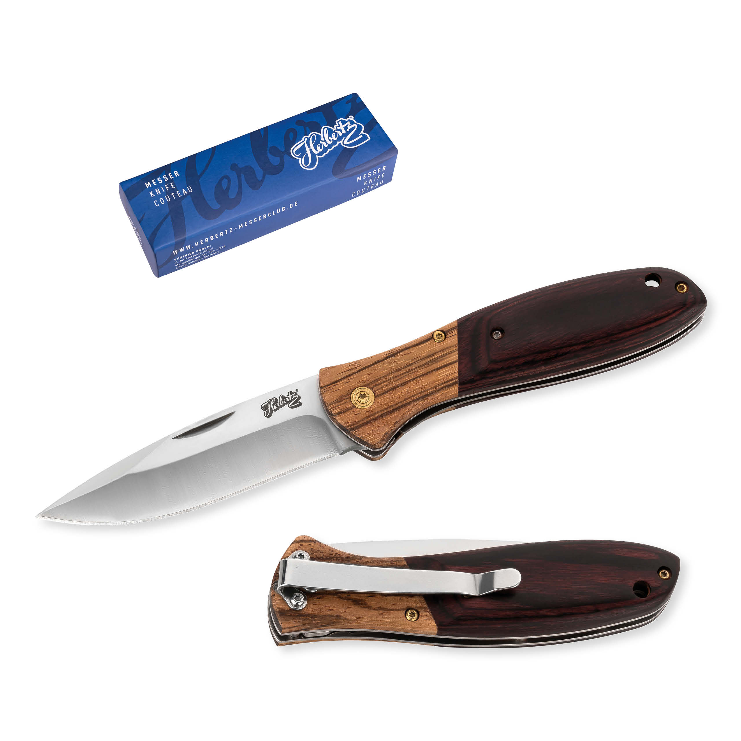 Taschenmesser, Holz