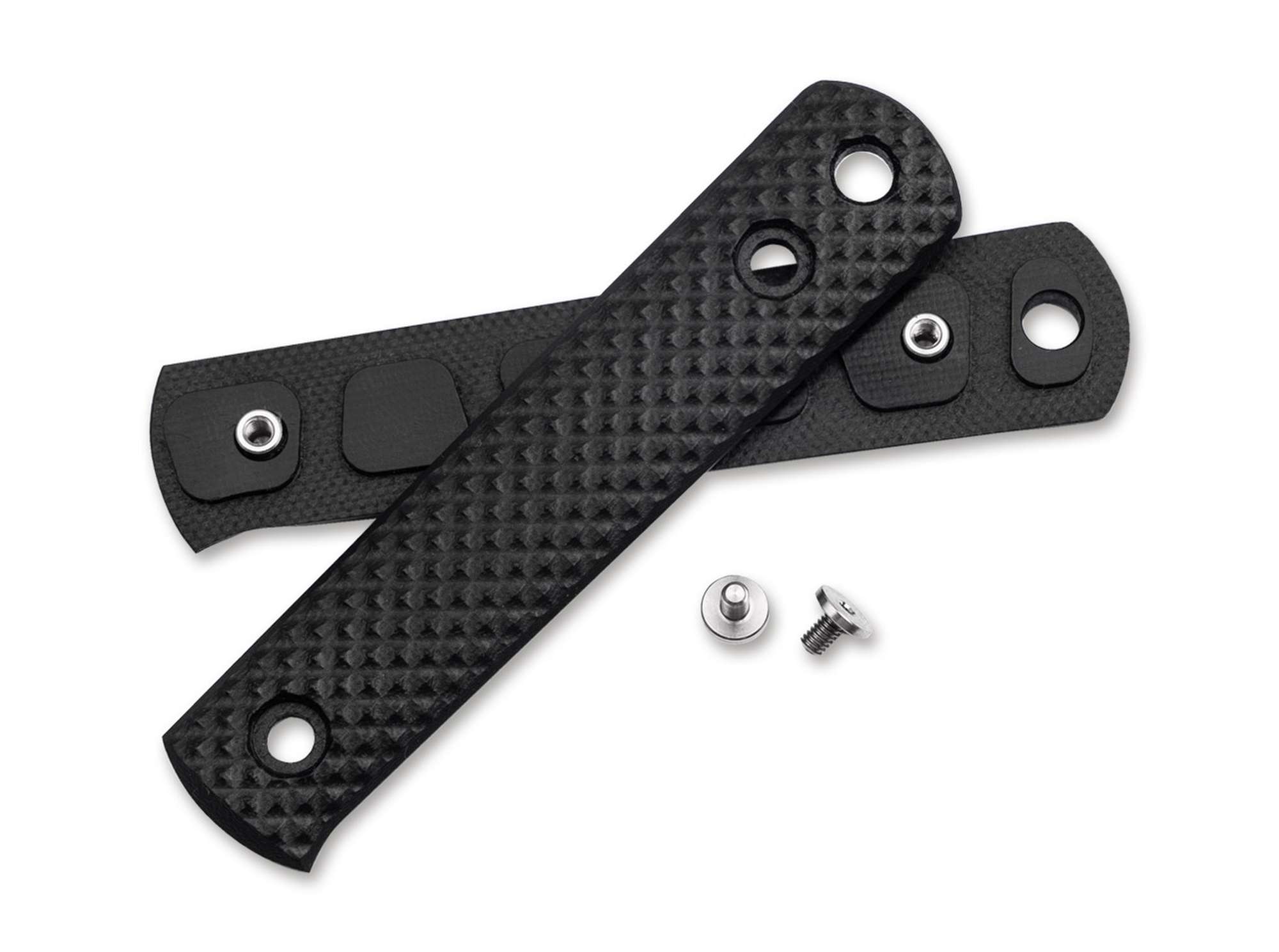 BFF Packlite Griffschalen G10 Schwarz Pyramid