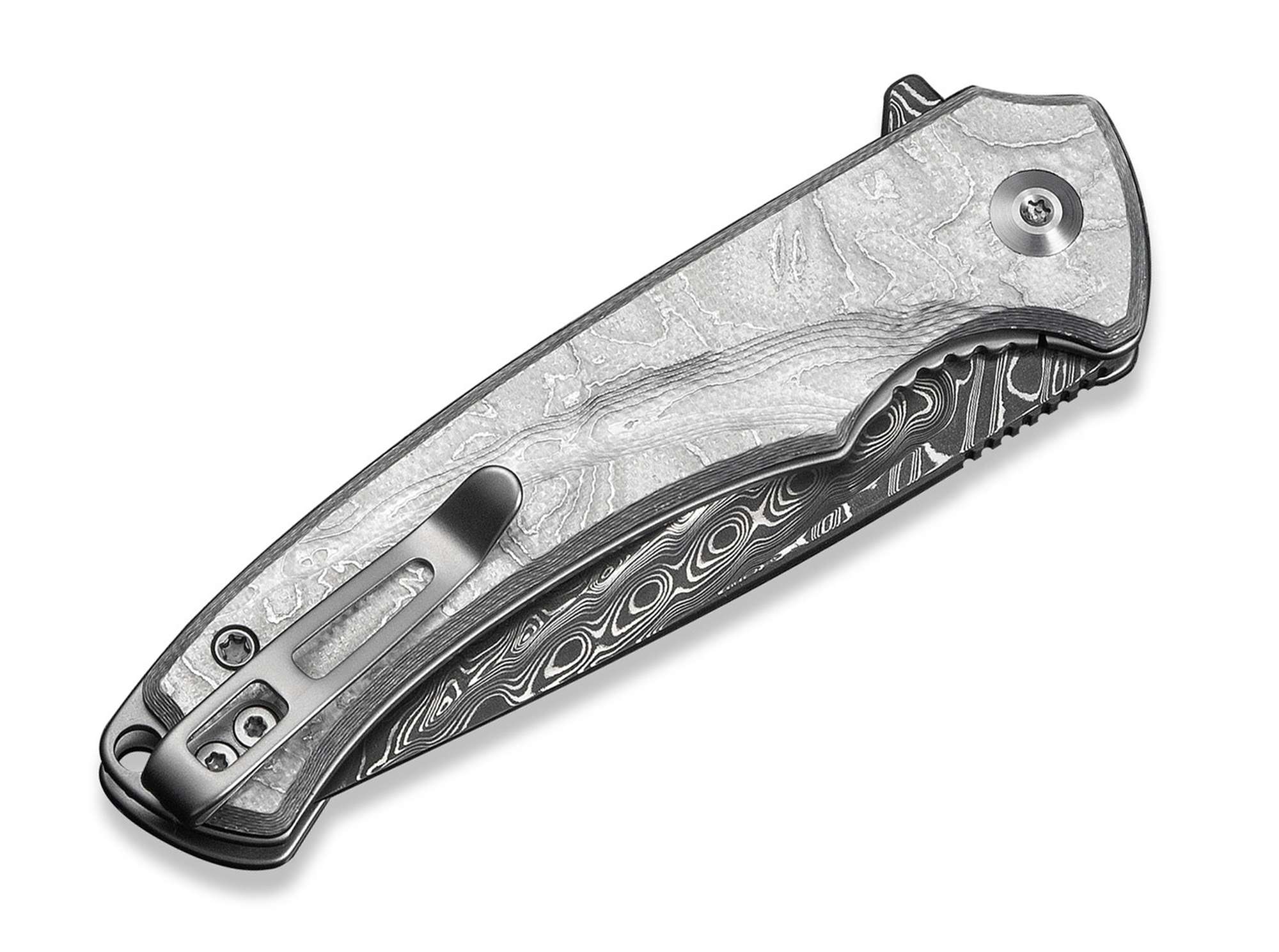 Voidflare Damascus Aluminum Foil G10