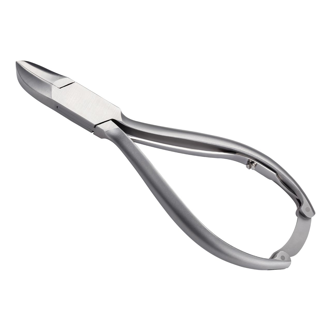 professionelle Nagelzange, rostfrei, mattiert, Feder, 14.0cm