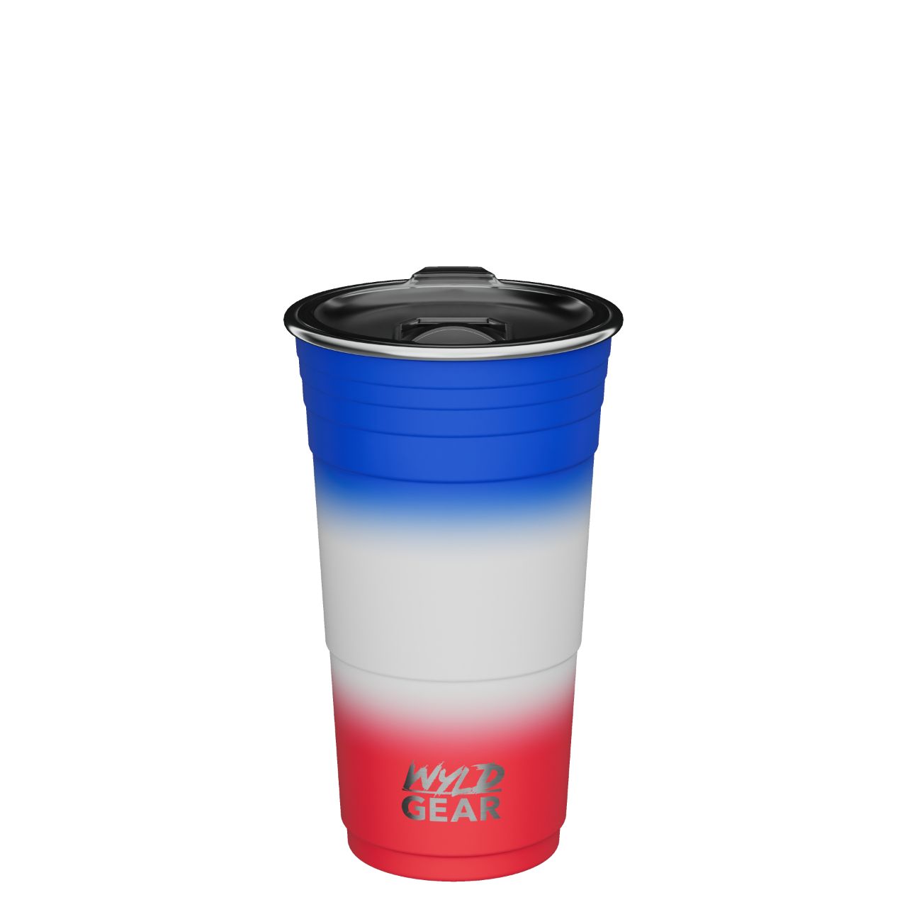 WYLD CUP 16 OZ (473 ml), red/white/blue