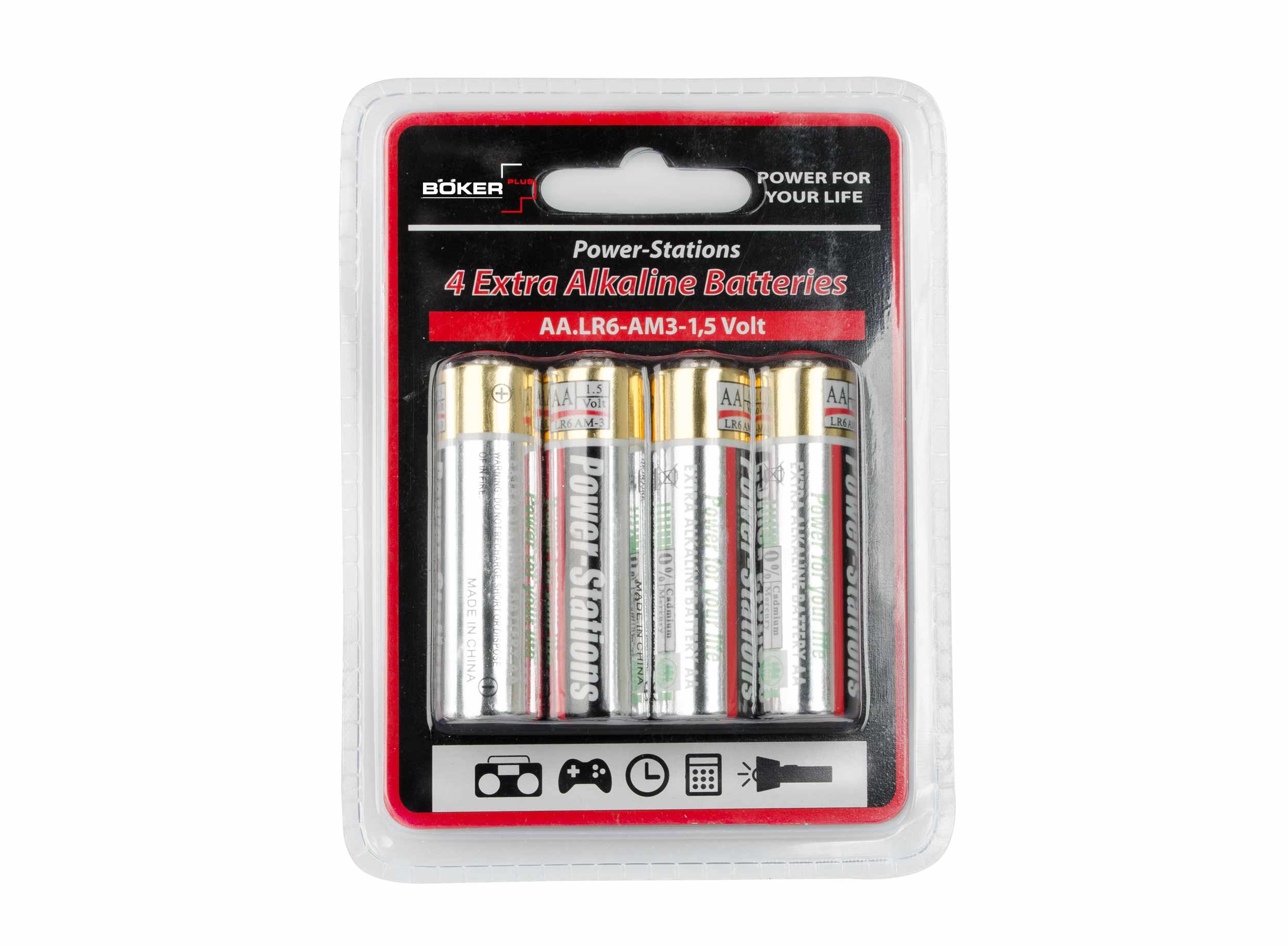 Batterie-Set 4 x AA