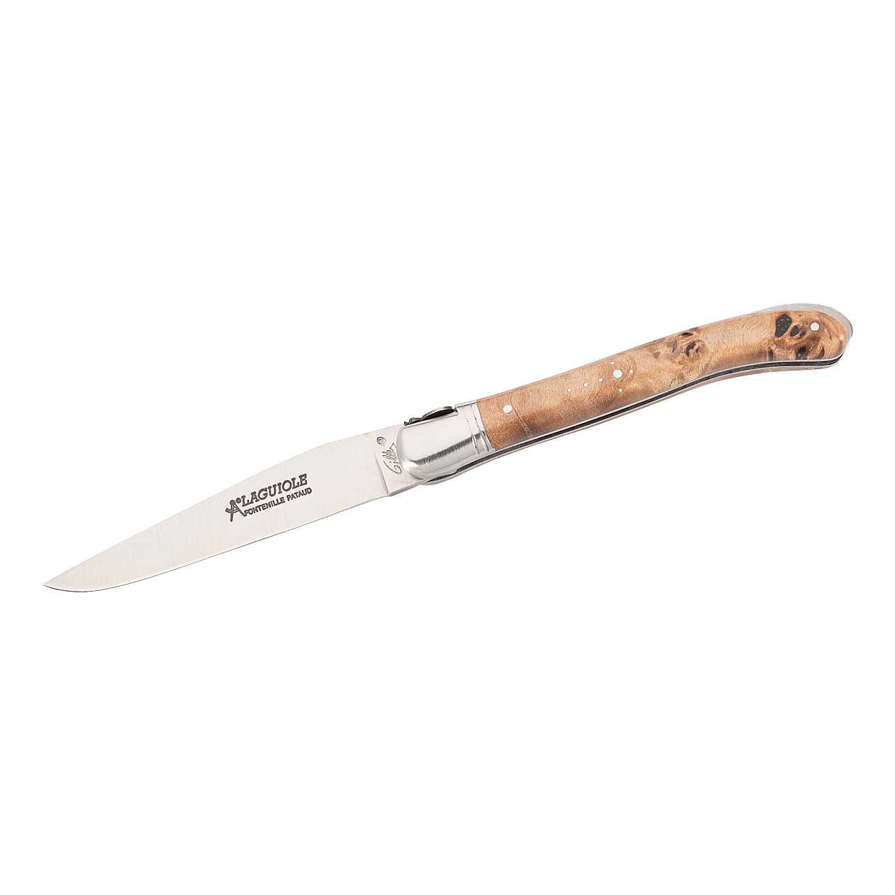 Taschenmesser Laguiole NATURE Pappel-Wurzelholz