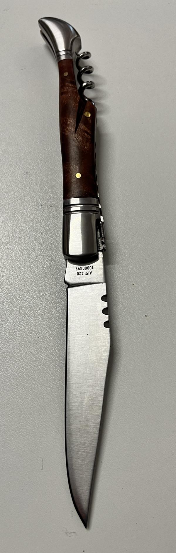 Taschenmesser, AISI 420, Quittenholz