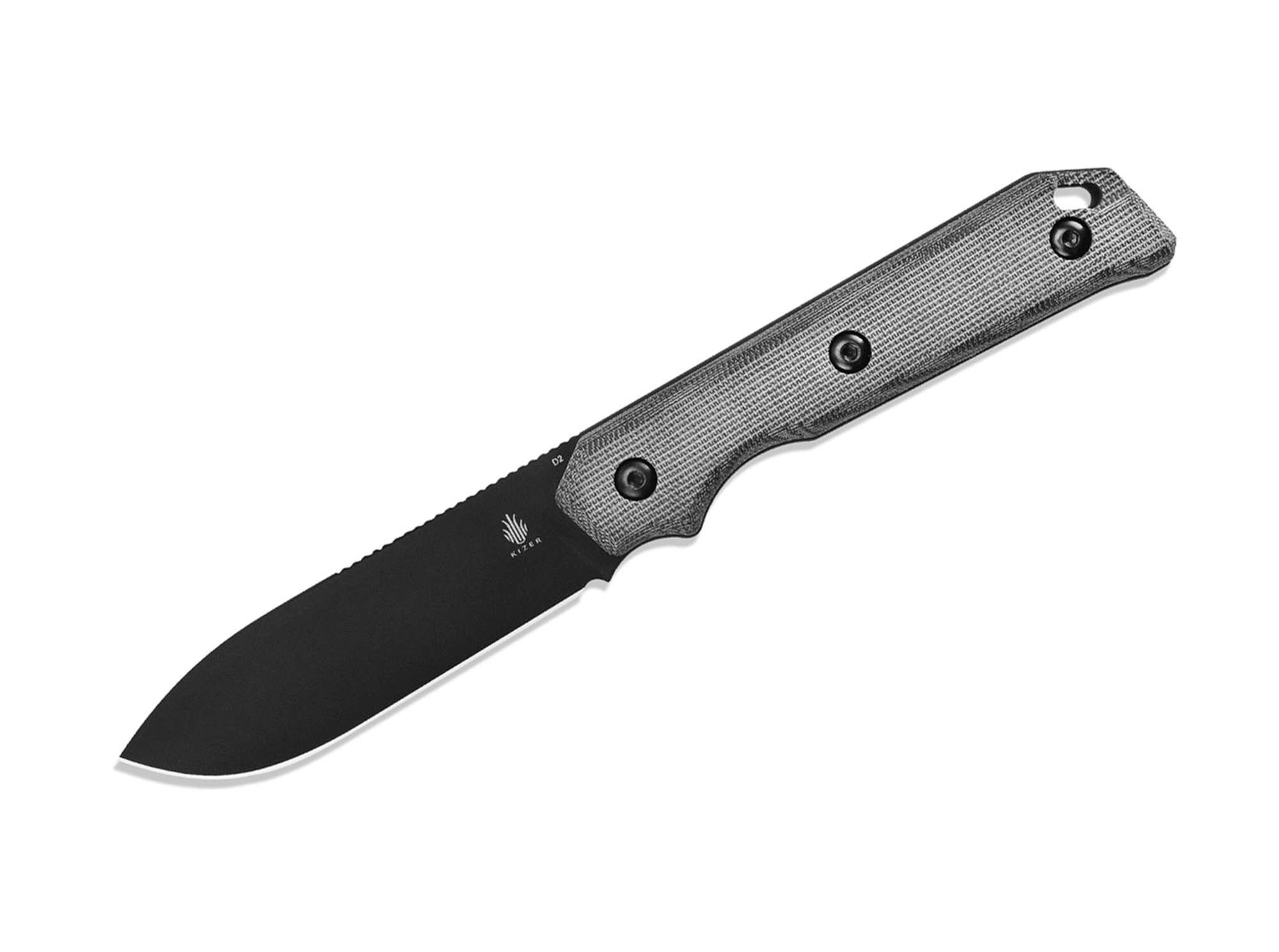 Begleiter D2 Fixed Micarta Black