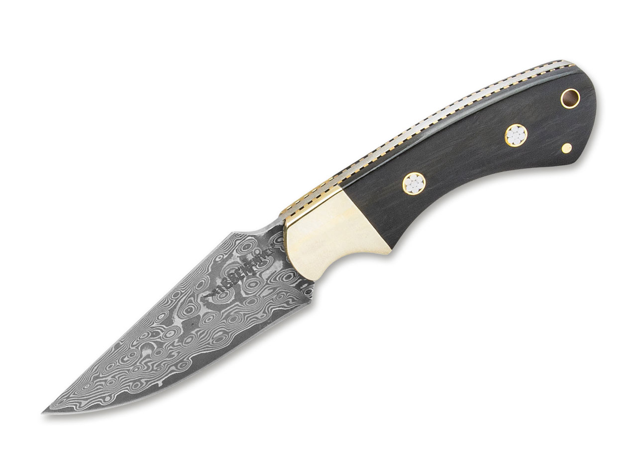 Gil Hibben Damascus Sidewinder Knife