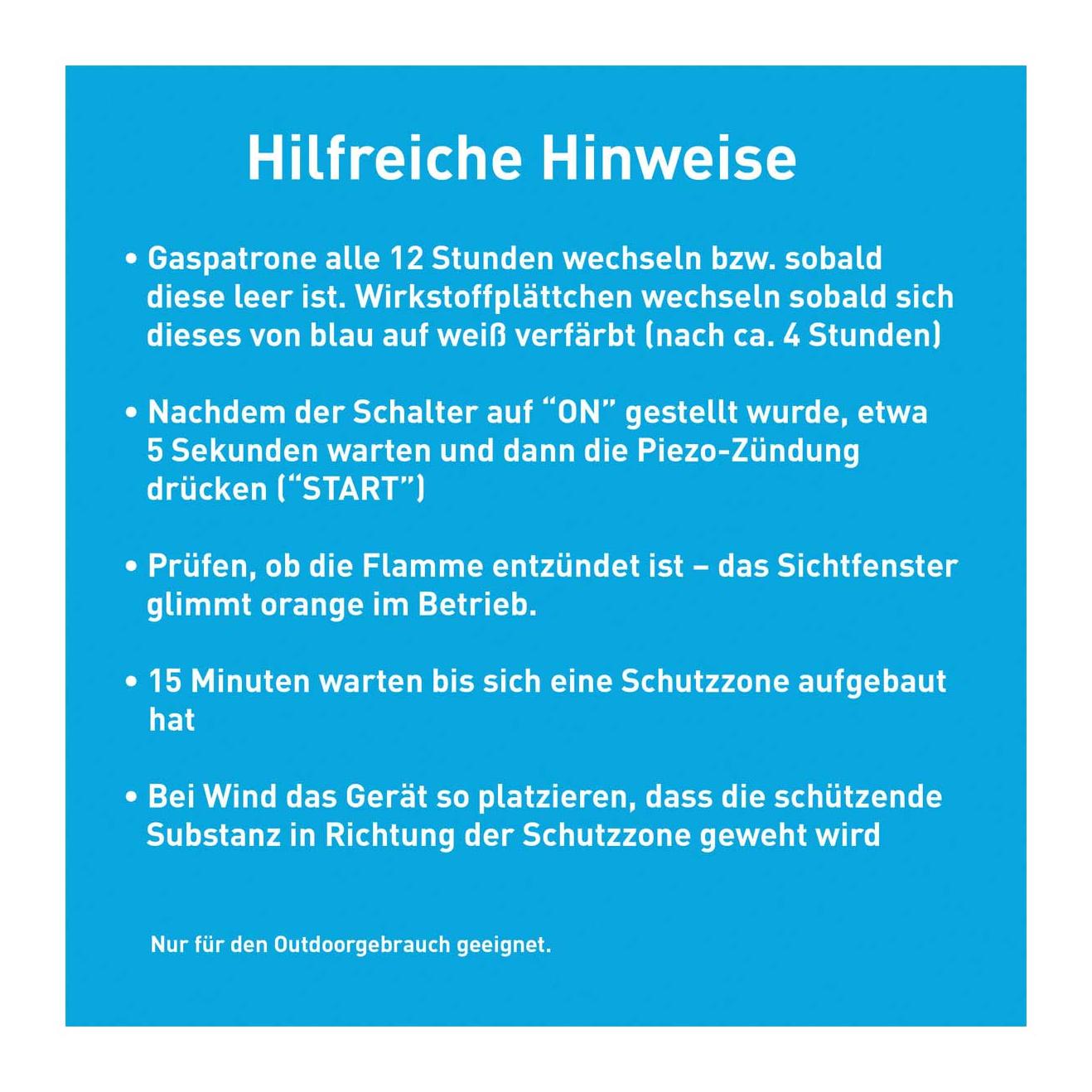 MR300W Mückenabwehr Handgerät - weiß