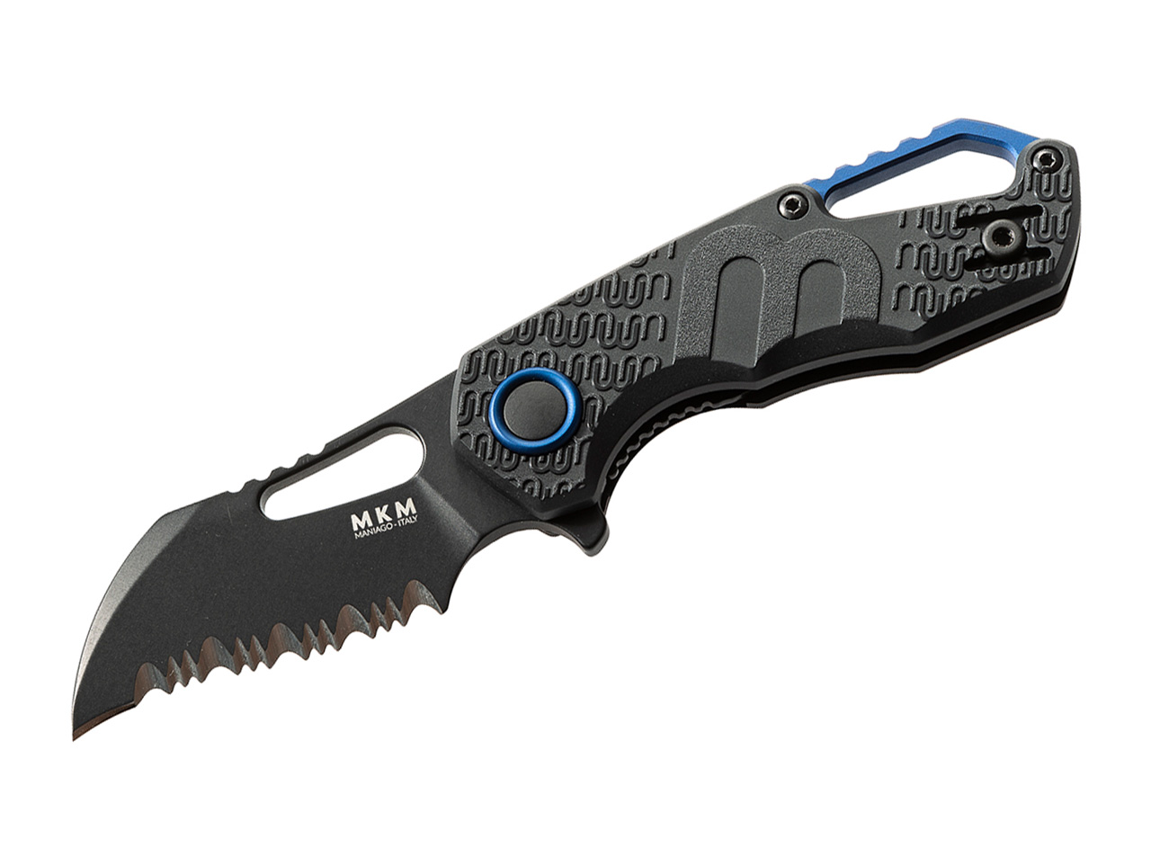 Isonzo Black Hawkbill Serrated