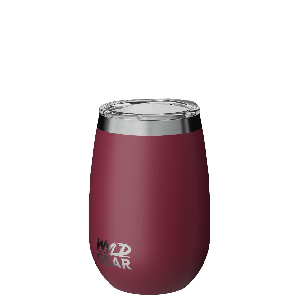 WYLD WINE 12 OZ (354 ml), 2 Deckel, maroon