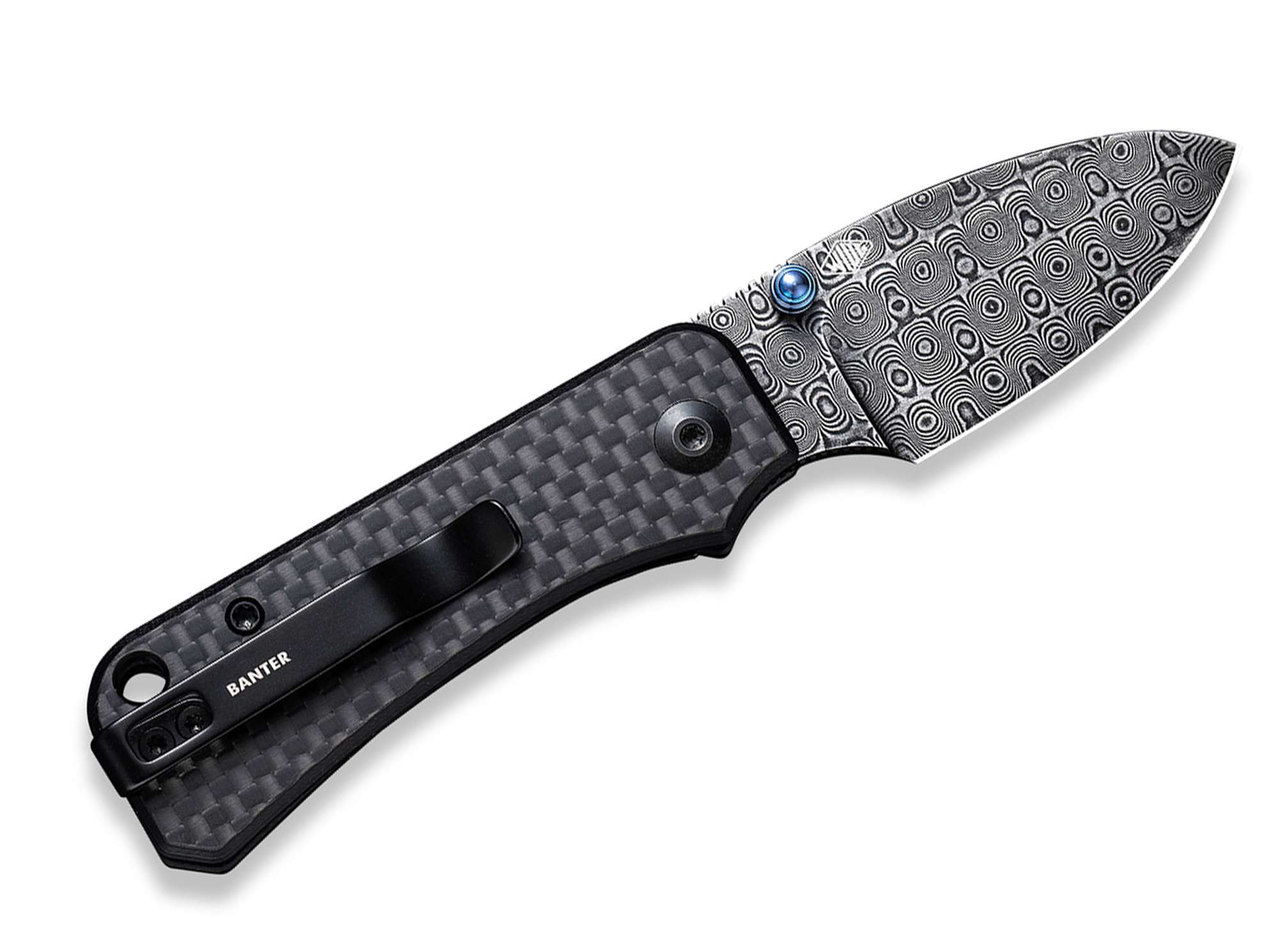 Baby Banter G10 CF Black Damascus