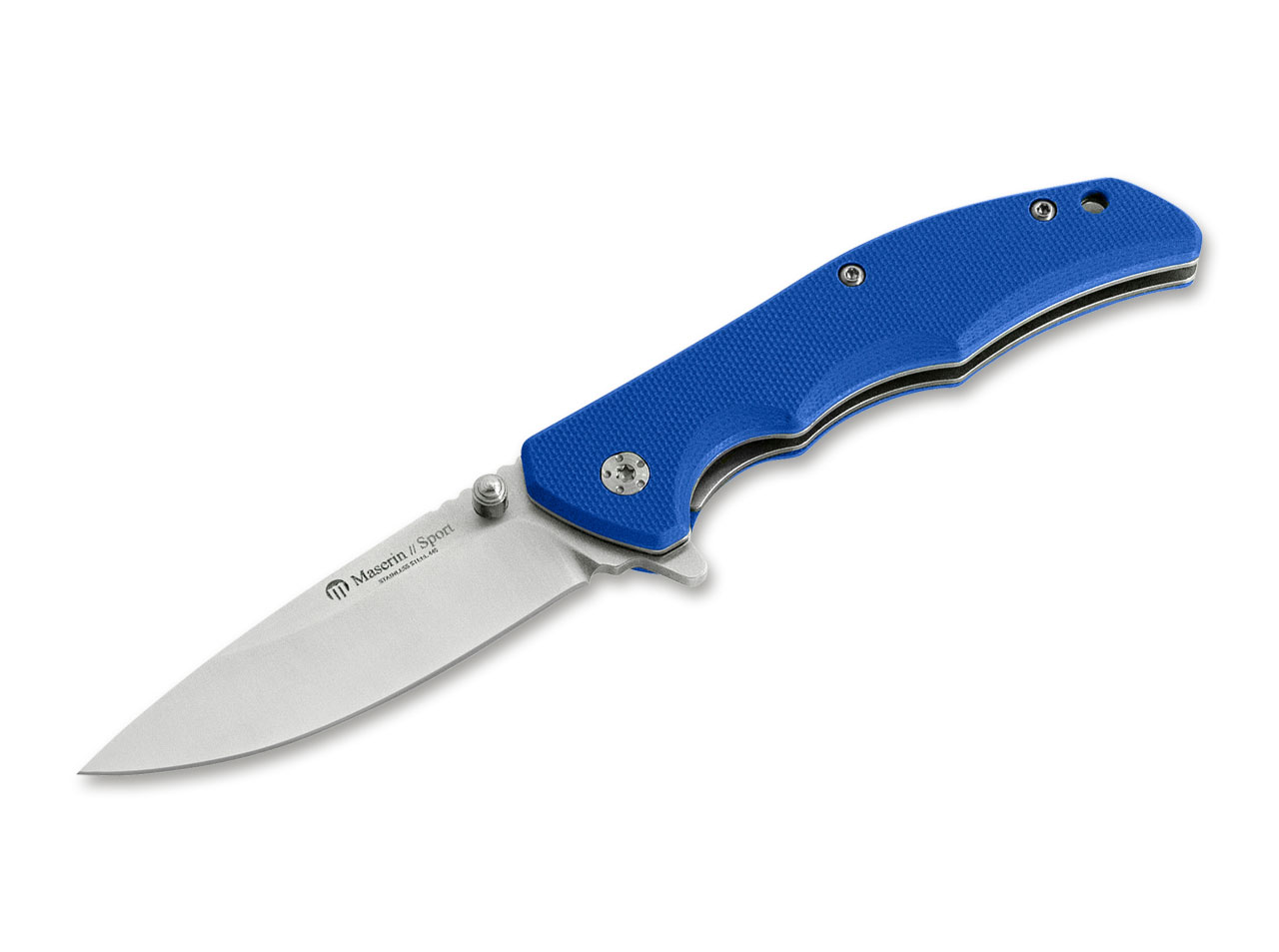 Sport Knife Droppoint G10 Blue