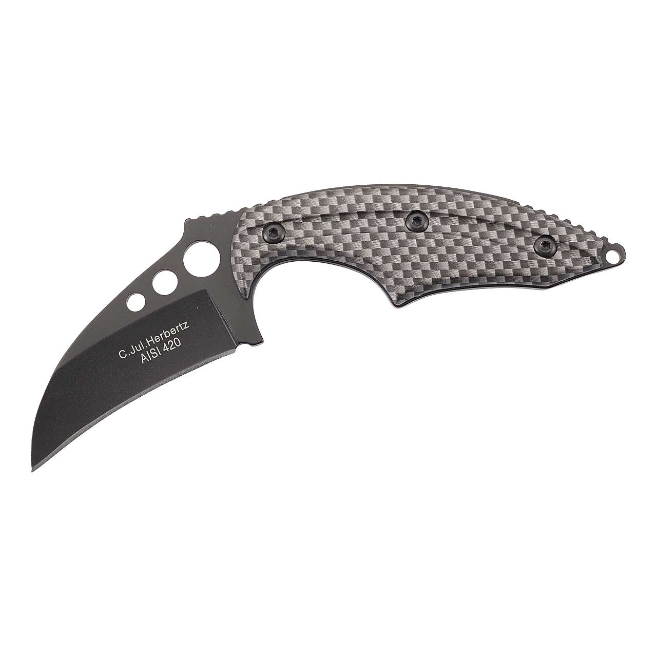 Neck Knife Carambit Style