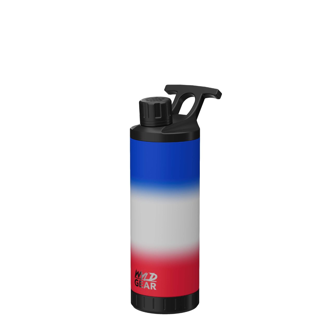 MAG FLASK 18 OZ (532 ml), red/white/blue