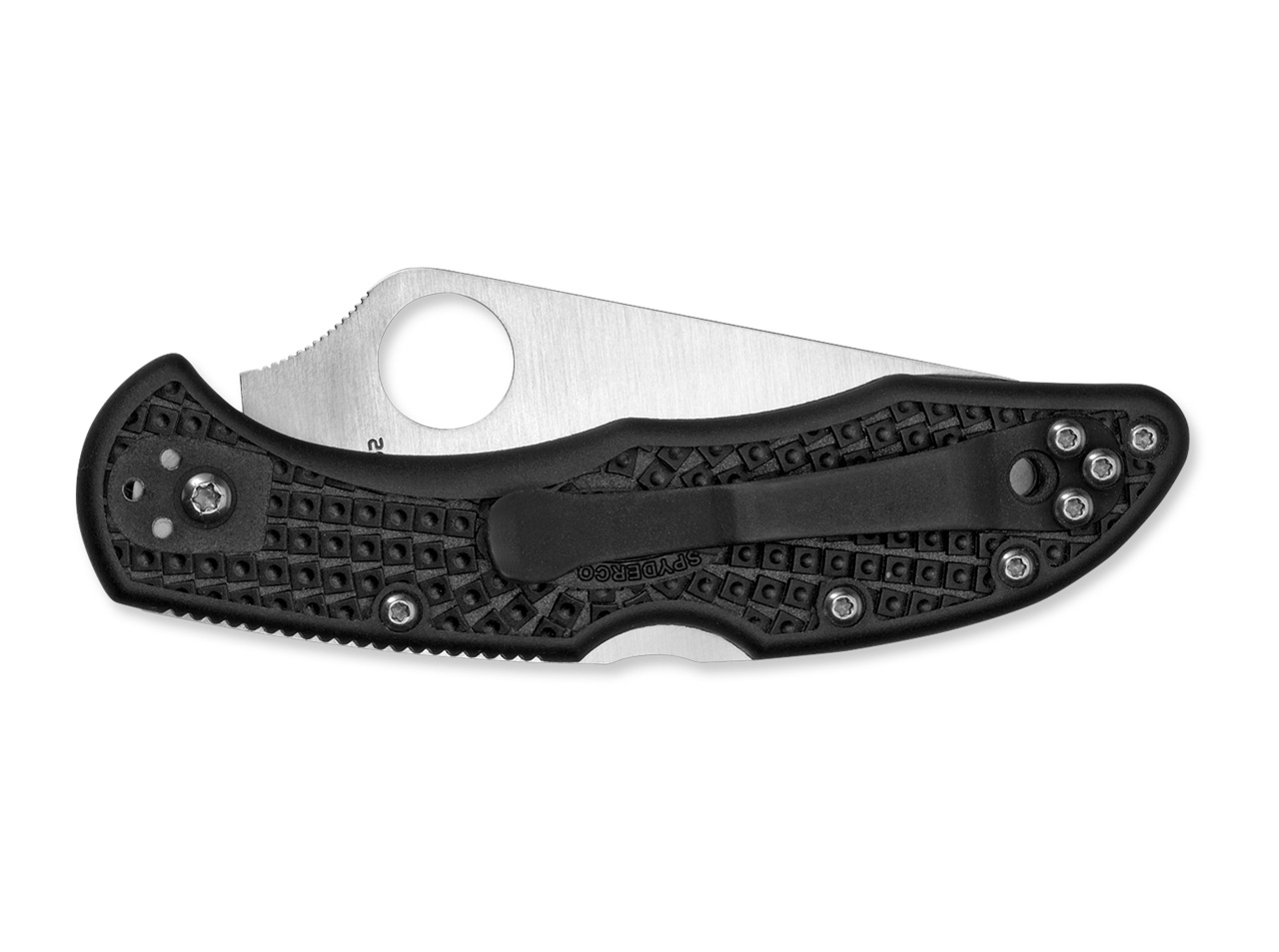 Delica 4 Lightweight Black Serrated