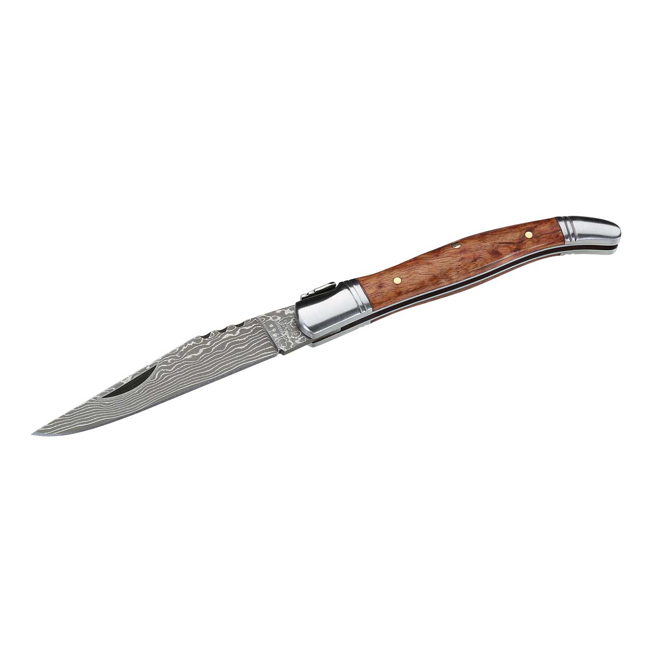 Taschenmesser, Damast, Quittenholz