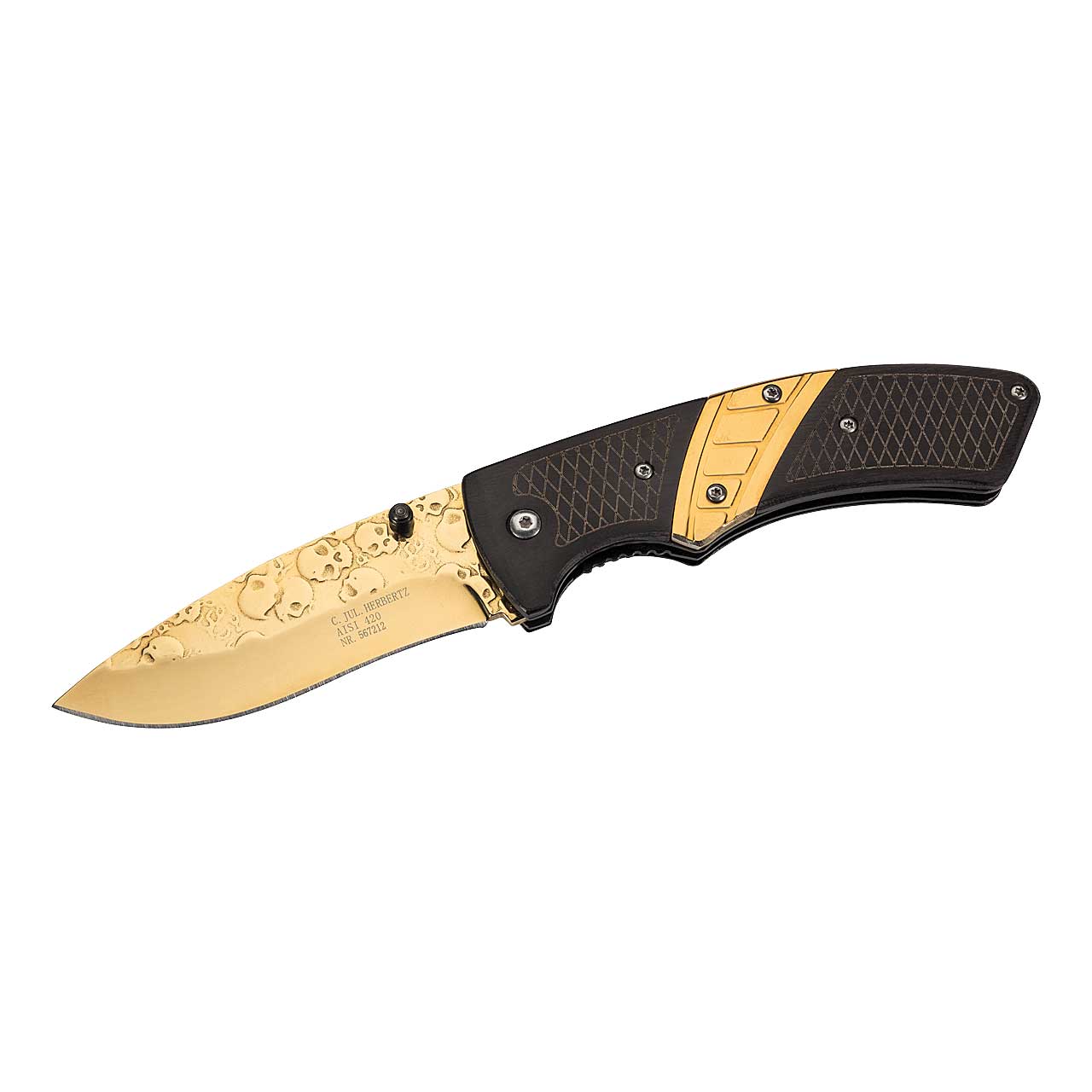 Einhandmesser Totenkopf Einhandmesser Totenkopf