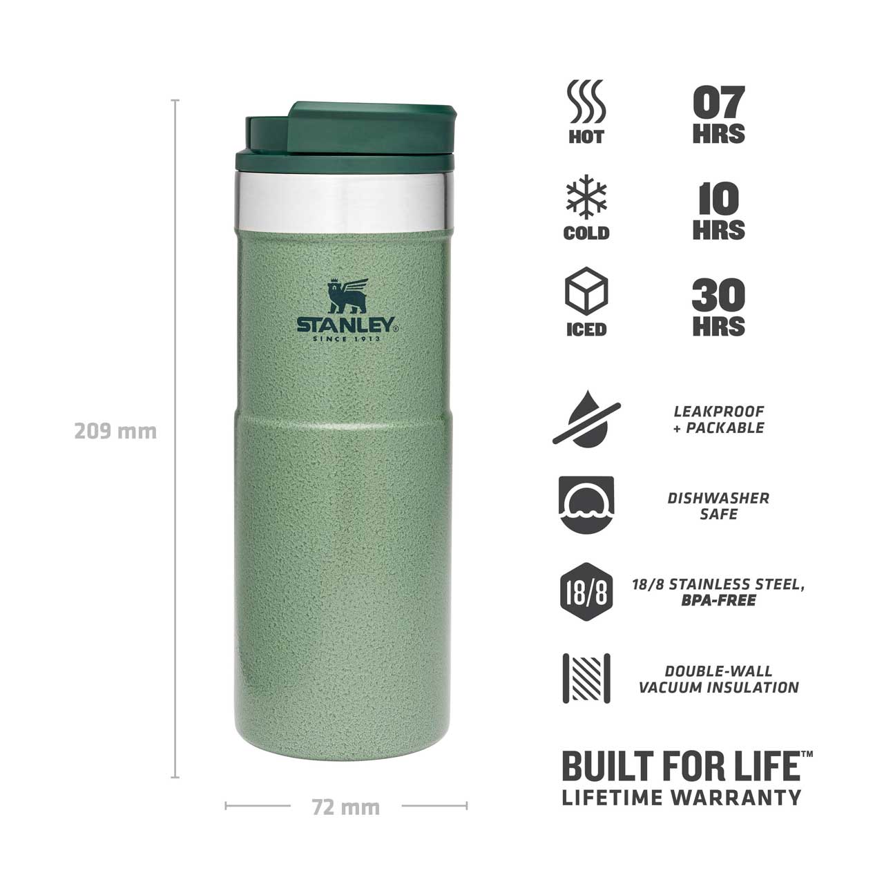 THE NEVERLEAK TRAVEL MUG 0,473 l