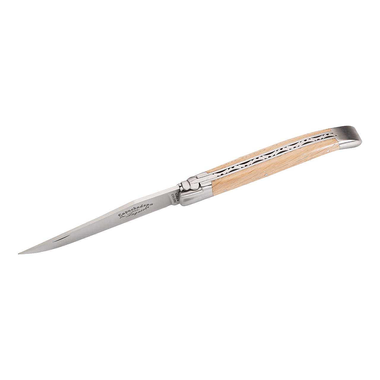 Taschenmesser CAPUCHADOU 1er LAGUIOLE Olivenholz