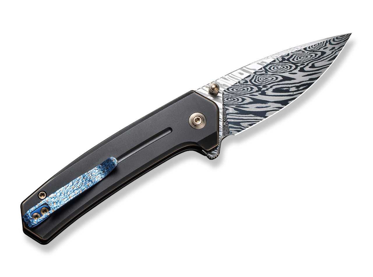 Culex Titanium Bronze Damascus