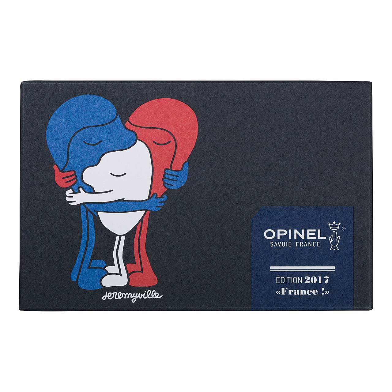 Taschenmesser No 08, rostfrei, Edition FRANCE ! Jeremyville