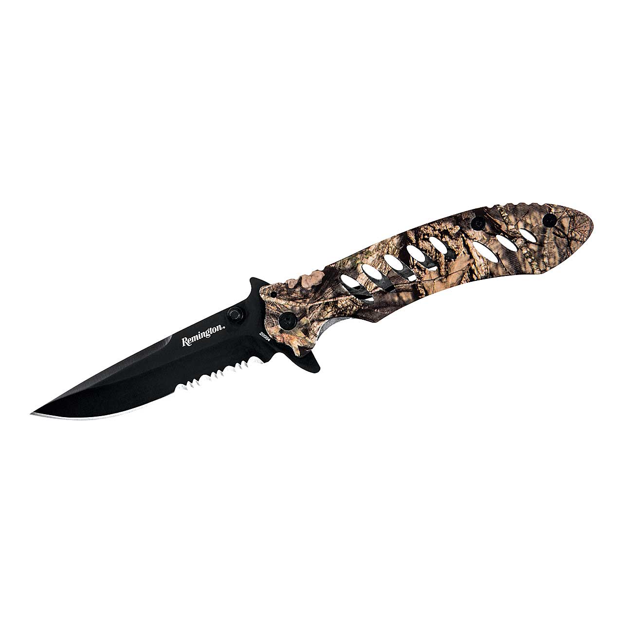 Einhandmesser F.A.S.T. LARGE MOSSY OAK SERRATED