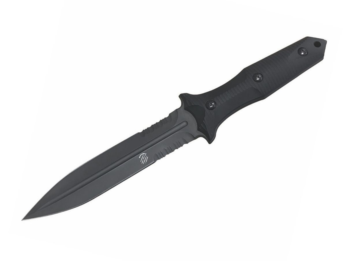 Grozo Black Serrated