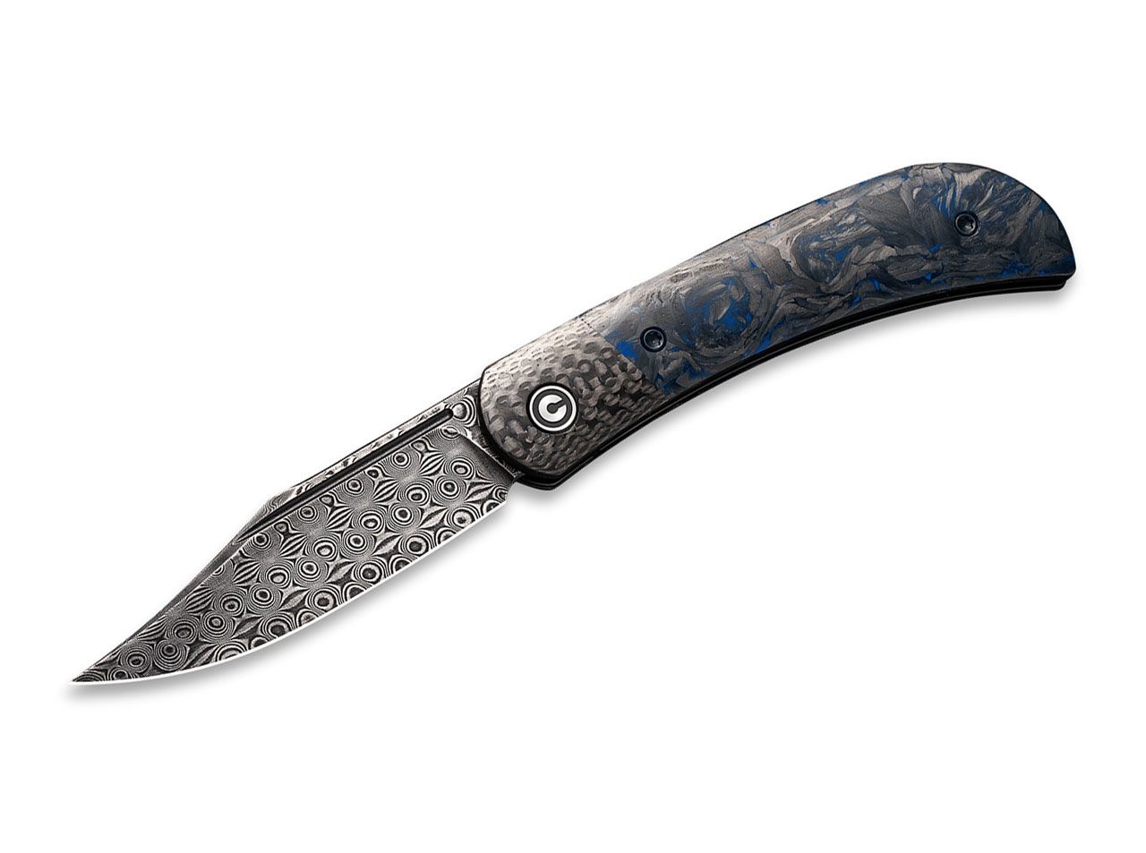 Appalachian Drifter II CF Blue Damascus Appalachian Drifter II CF Blue Damascus