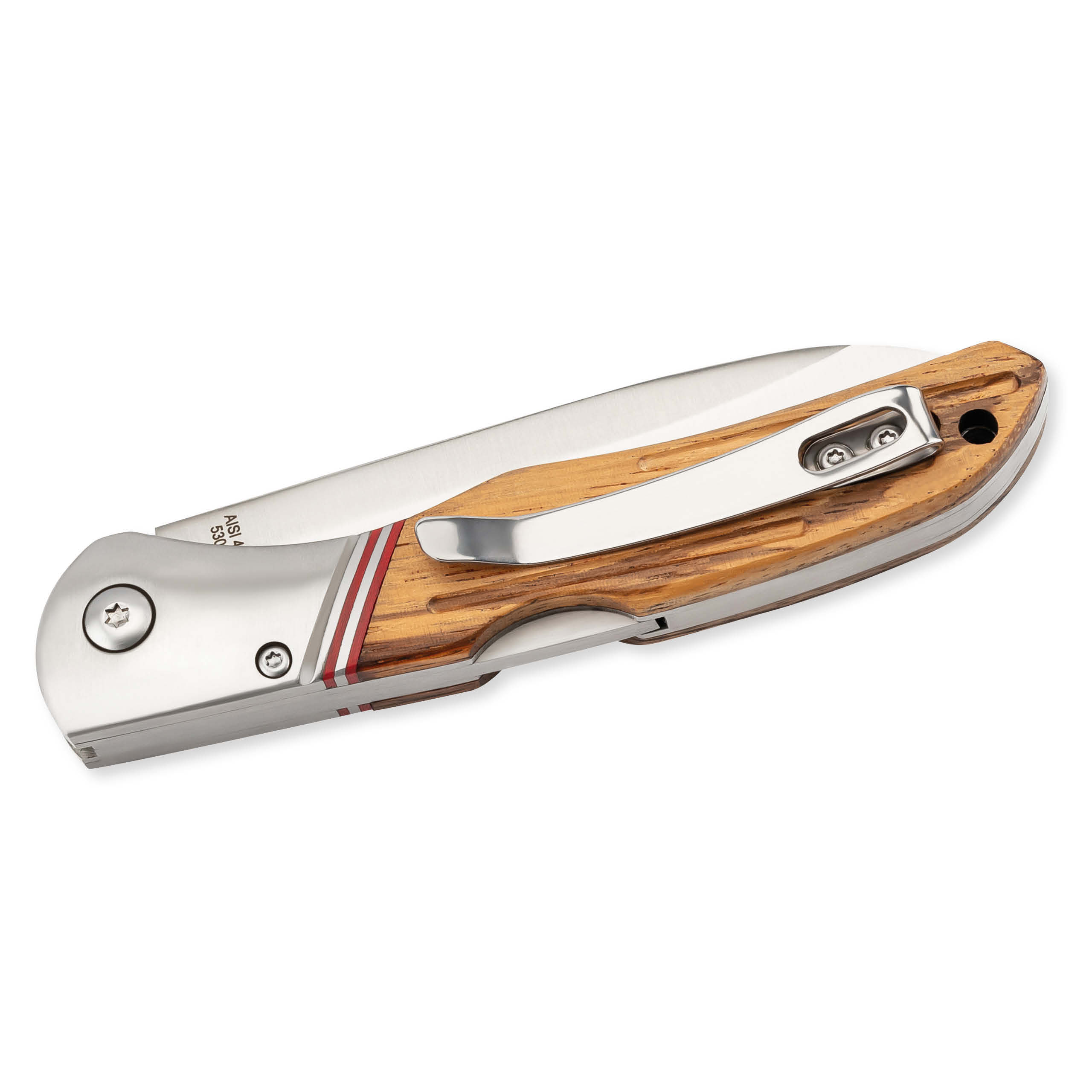 Taschenmesser Zebraholz