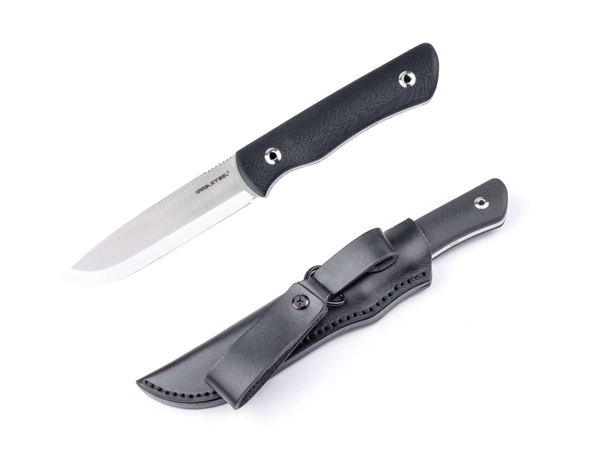 Bushcraft Plus II 14C28N Black G10 Scandi