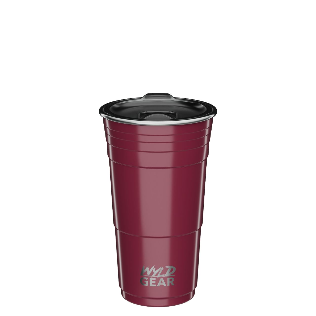 WYLD CUP 16 OZ (473 ml), maroon