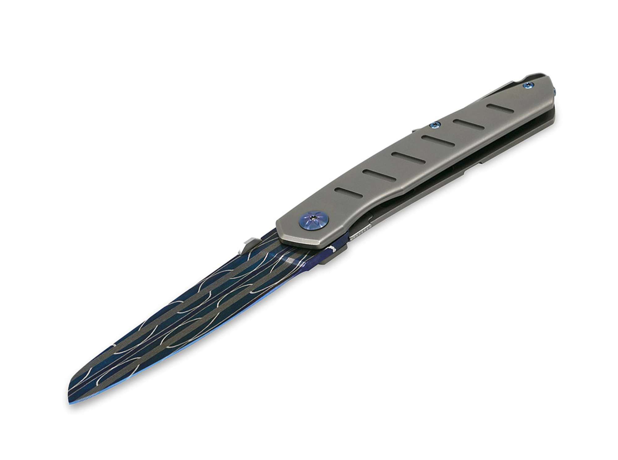 AM-6 Sport Knife Damascus Titanium
