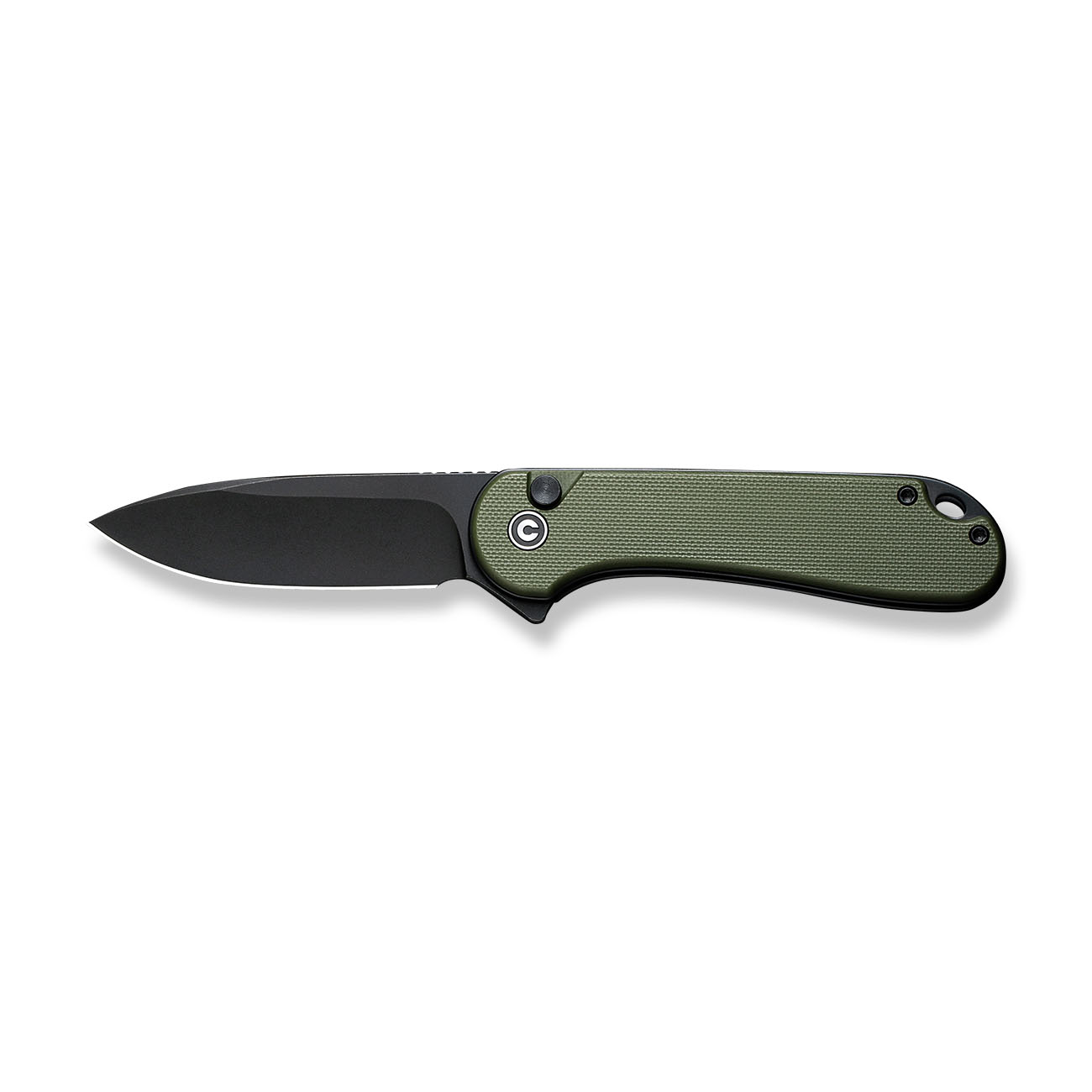 Button Lock Elementum II G10 OD Green