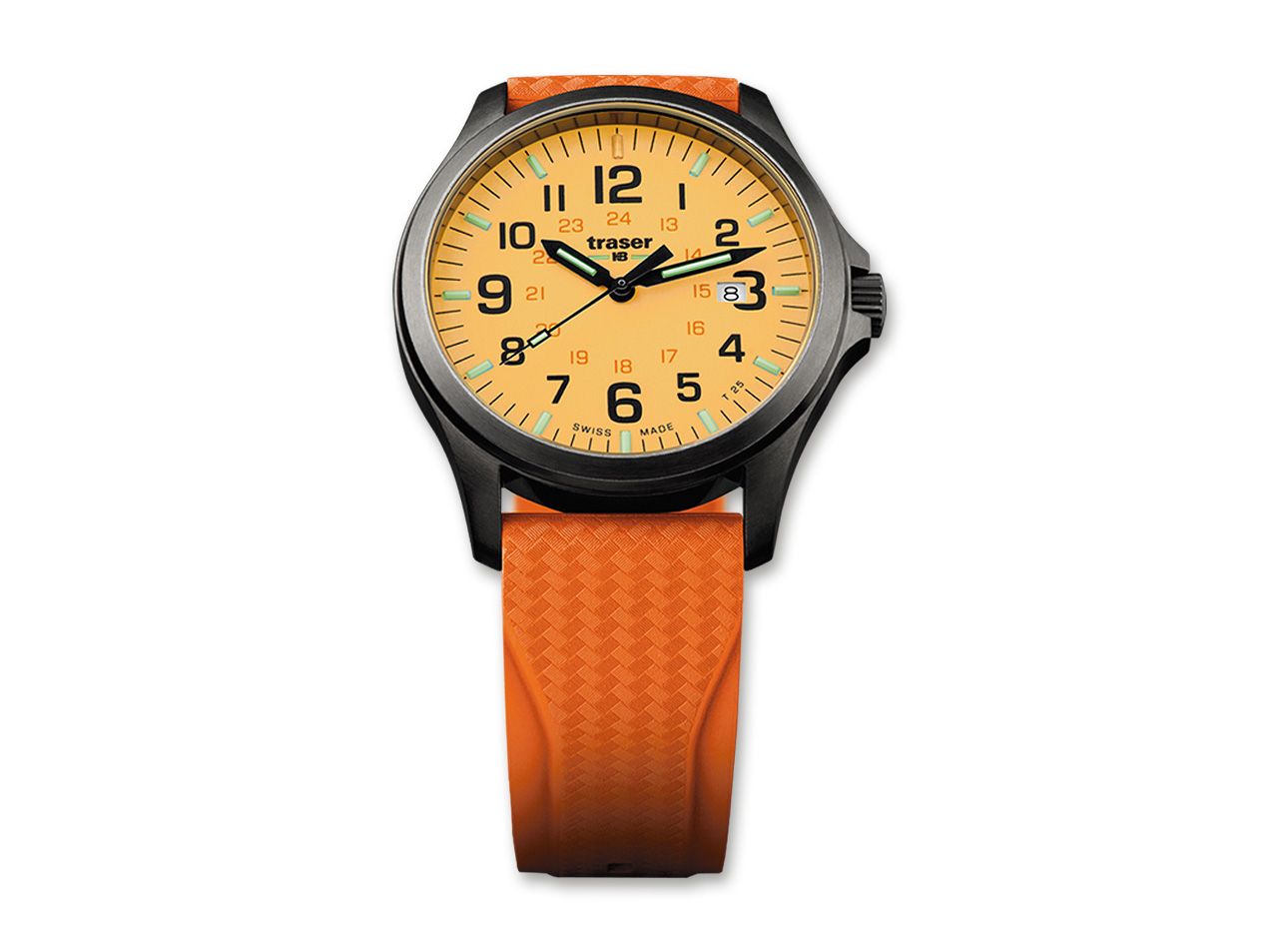 P67 Officer Pro Gunmetal Orange Kautschuk