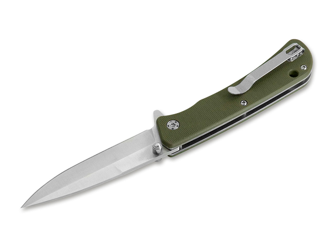 Sport Knife Spearpoint Slim G10 Green
